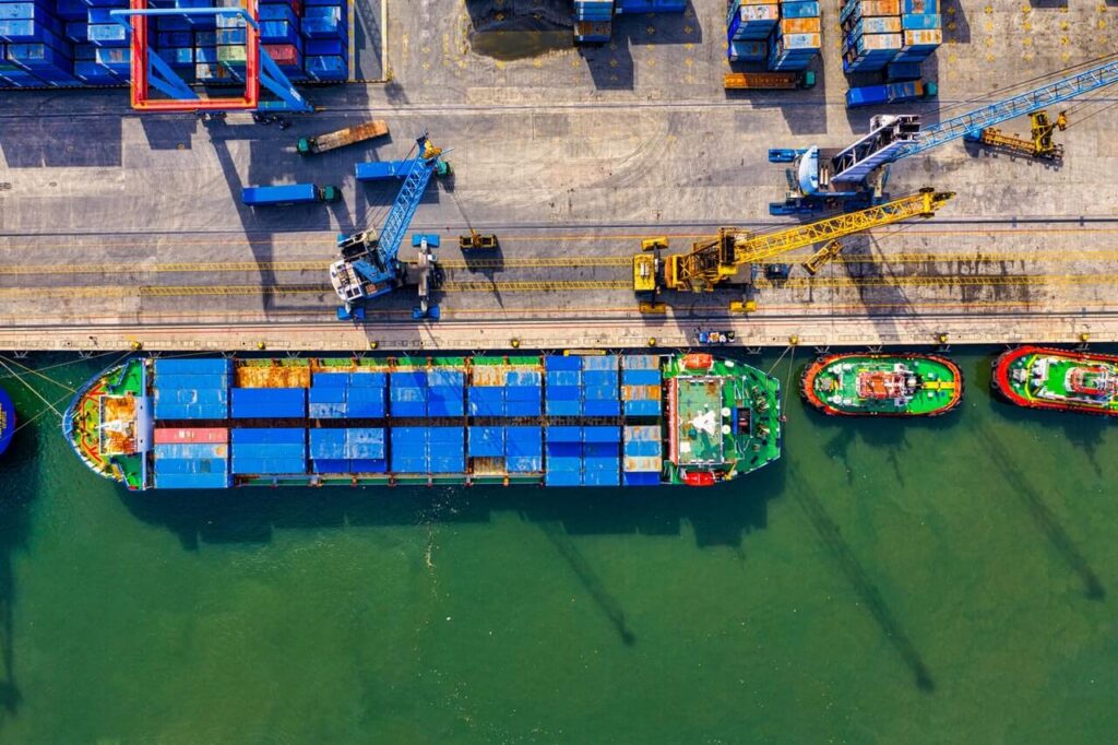 container-chargement