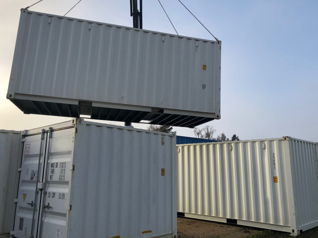 Livraison d'un container 20 pieds