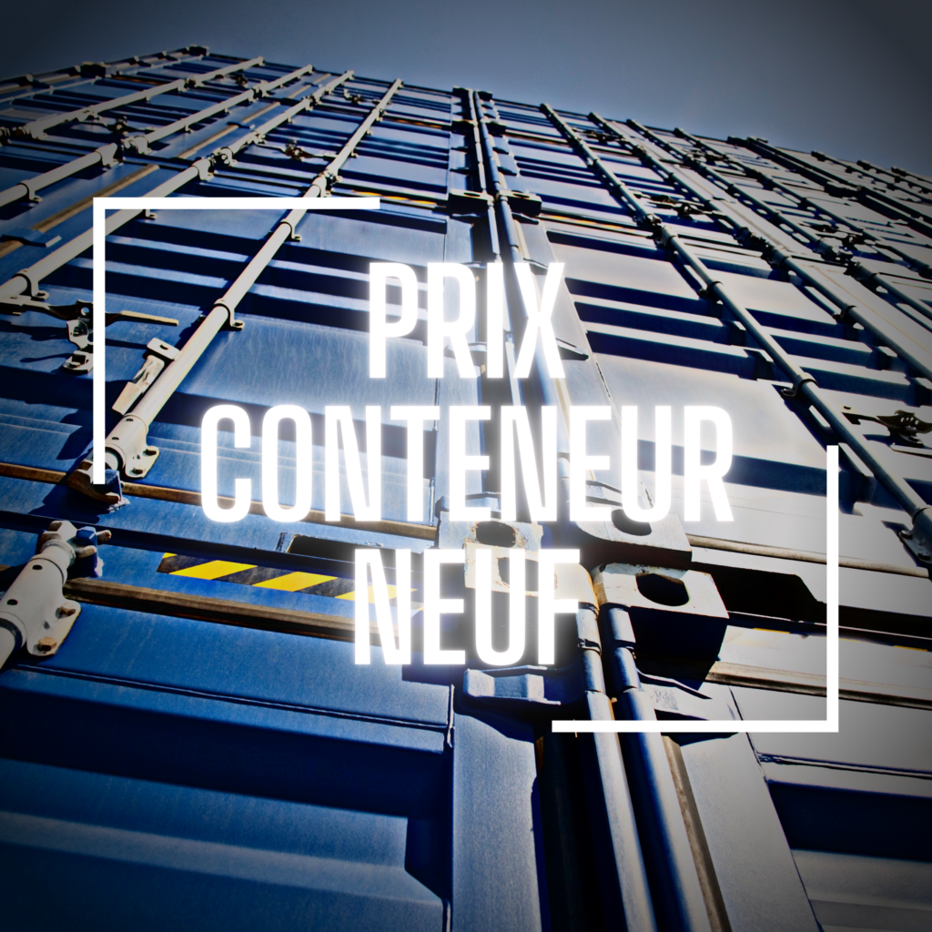 Quel est le prix d&rsquo;un conteneur maritime en 2023 ?