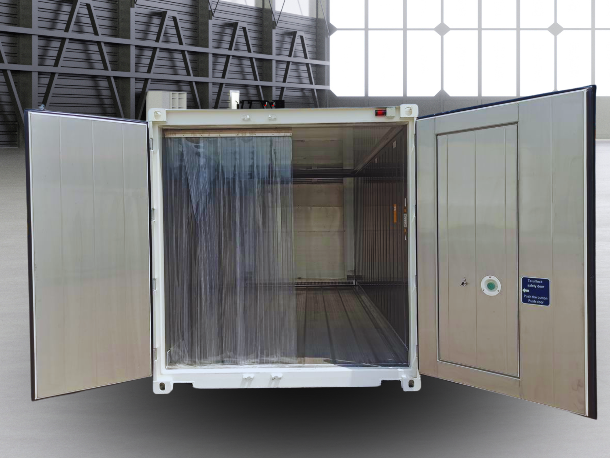 Conteneur frigorifique reefer premier voyage