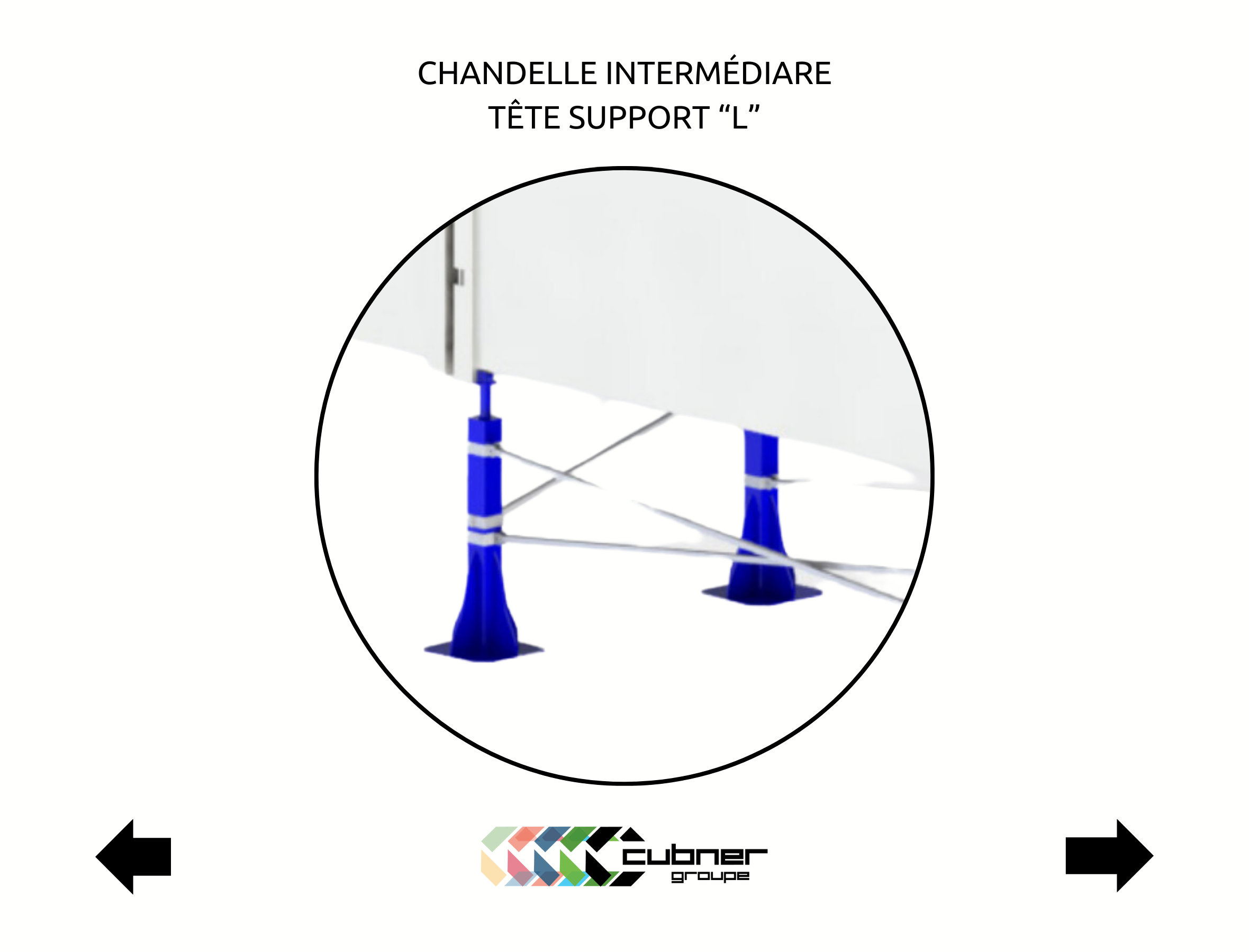 Pack 6 chandelles de levage pour conteneur maritime dry ou reefer frigorifique