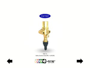 Vanne aspiration  - CARRIER REF 14-00206-00