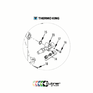 Vanne d’Aspiration Suction Valve Thermo King 61-2118 Pièce OEM