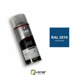 Bombe de peinture RAL 5010 bleu spéciale container maritime - Retouche professionnelle