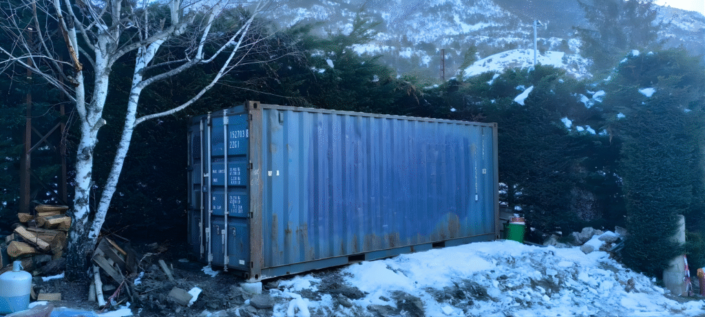 Livraison container maritime 20 pieds occasion particulier Hautes-Alpes