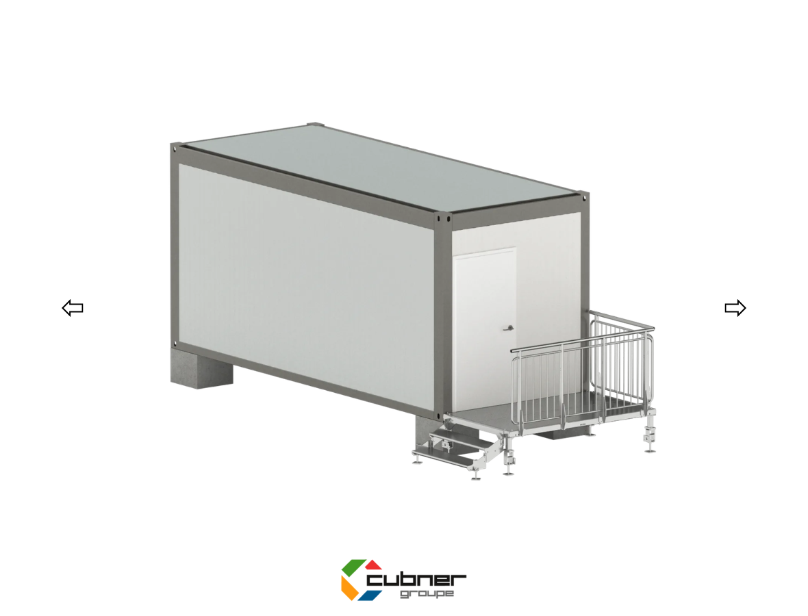 Escalier pour conteneur ou bungalow modulaire cubner