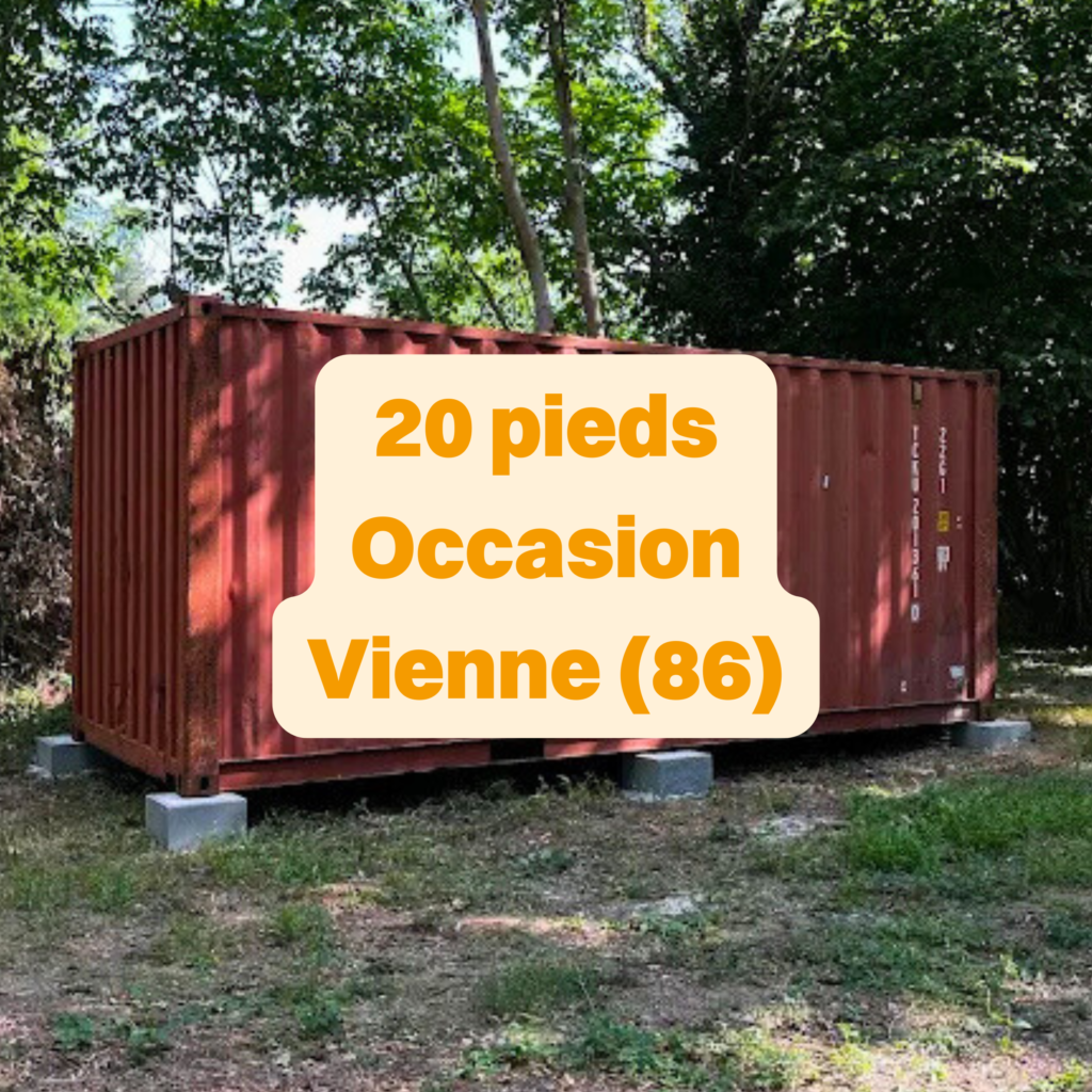 Container 20 pieds d&rsquo;occasion à Valdivienne (86) : Un client satisfait et un stockage sécurisé