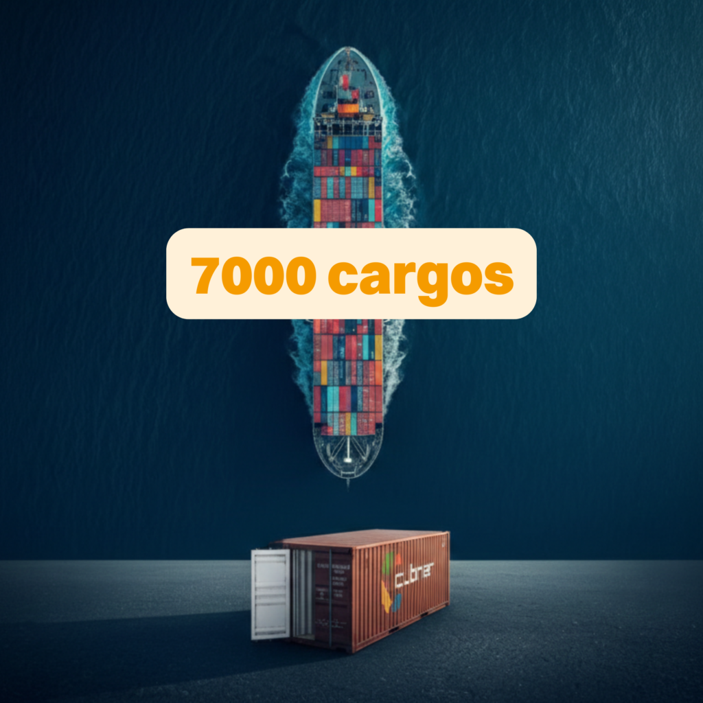 7 000 Cargos en Haute Mer : Comment Cubner Valorise ce Flux pour votre Stockage Durable.