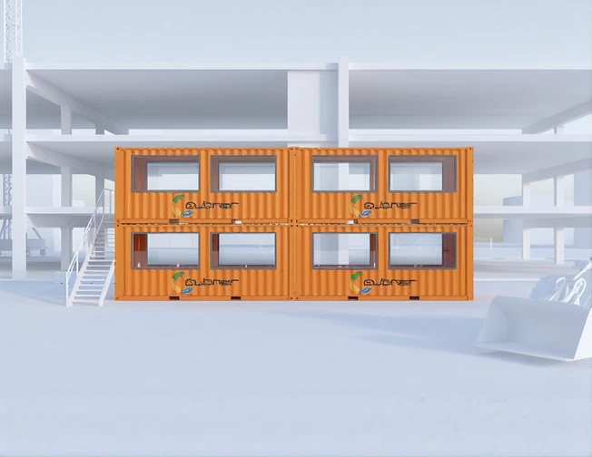 Conteneur pour chantier BTP