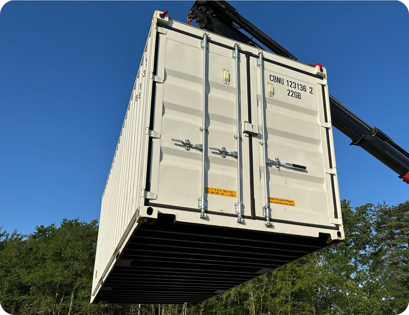 Container Cubner contrôlé
