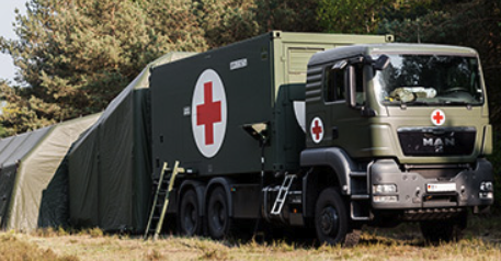Conteneur frigorifique pour l’armée