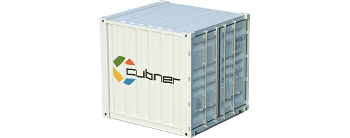 Petit conteneur maritime Cubner